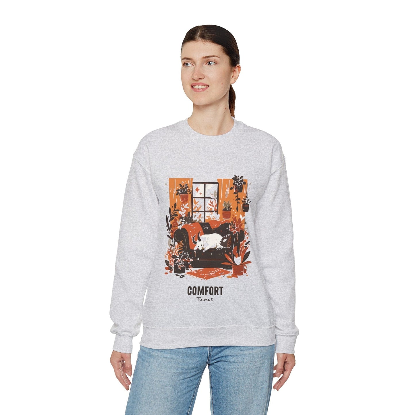 Sweatshirt Taurus Zodiac Comfort: Astro Seeker Sweater