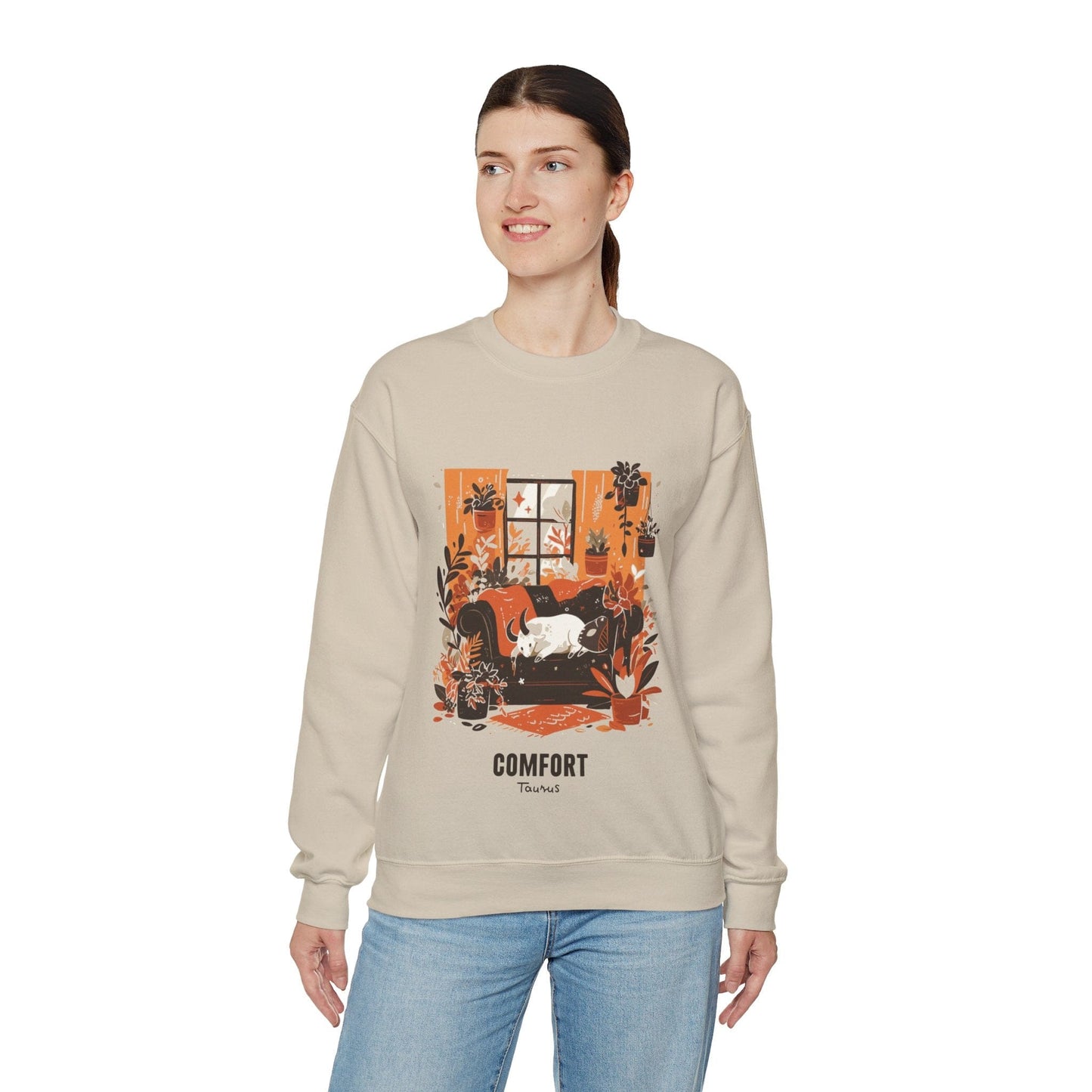 Sweatshirt Taurus Zodiac Comfort: Astro Seeker Sweater