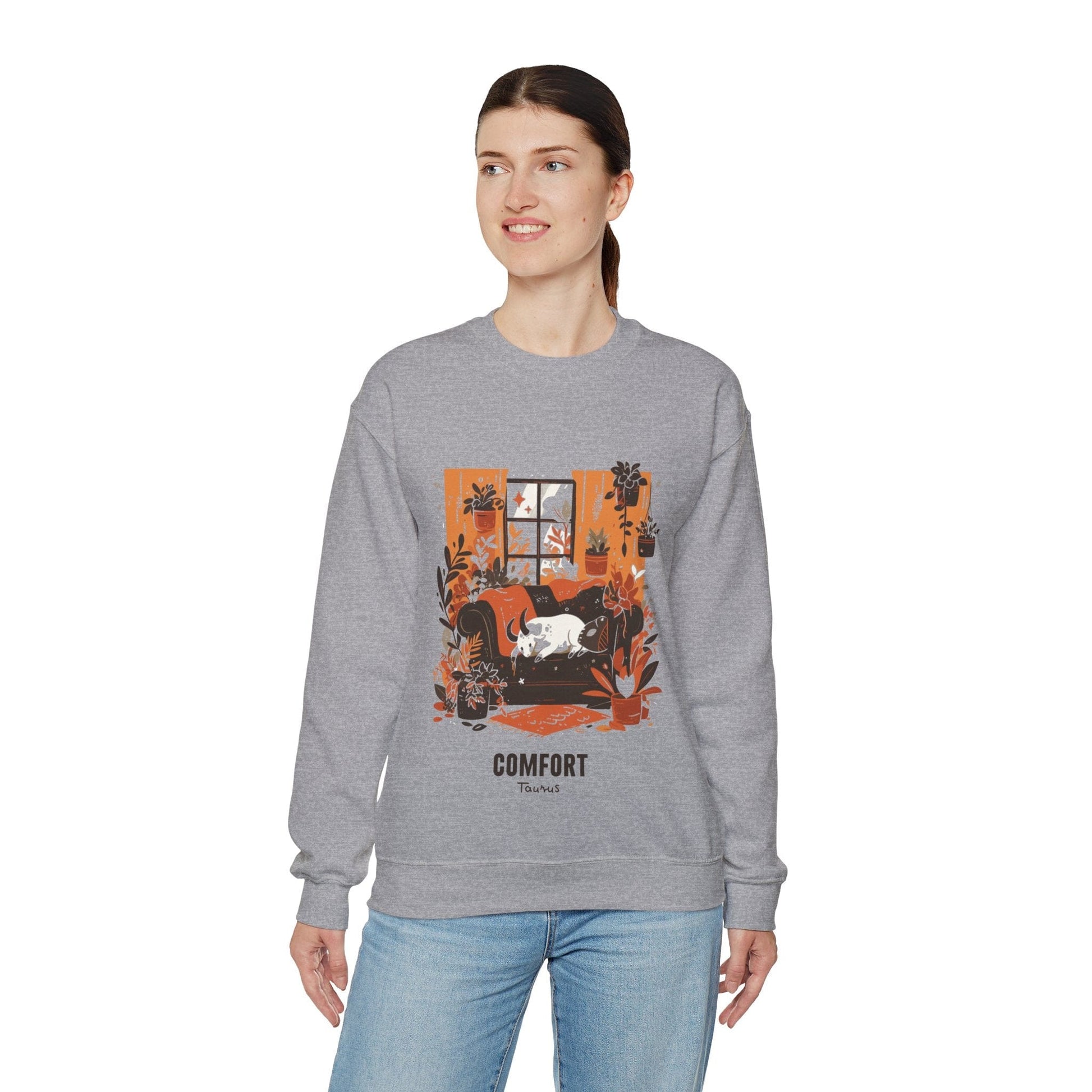 Sweatshirt Taurus Zodiac Comfort: Astro Seeker Sweater