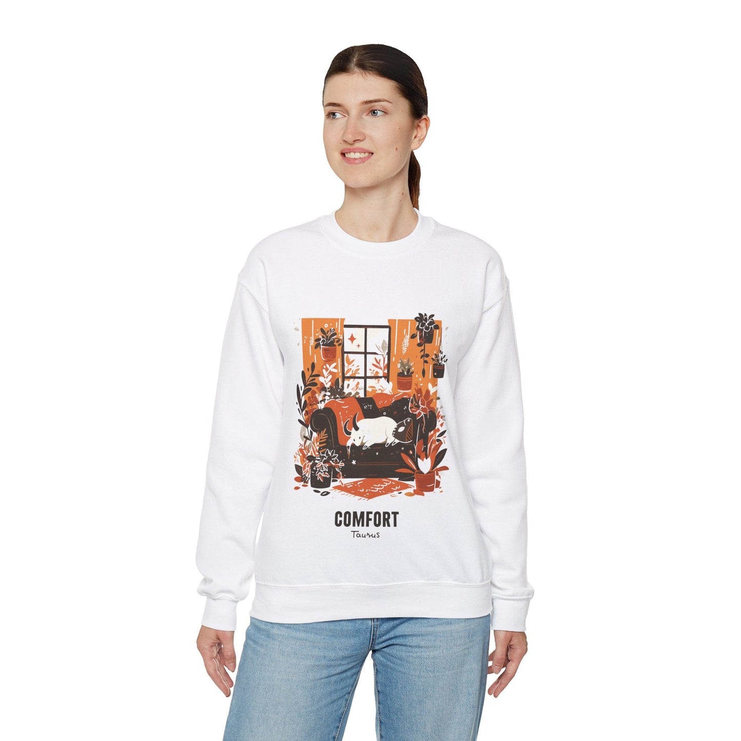 Sweatshirt Taurus Zodiac Comfort: Astro Seeker Sweater