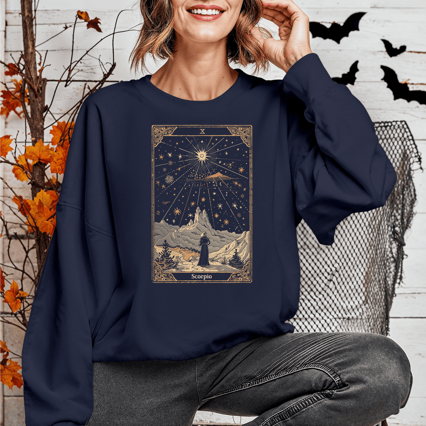 Sweatshirt The Ambitious Visionary Scorpio Extra Soft Sweater