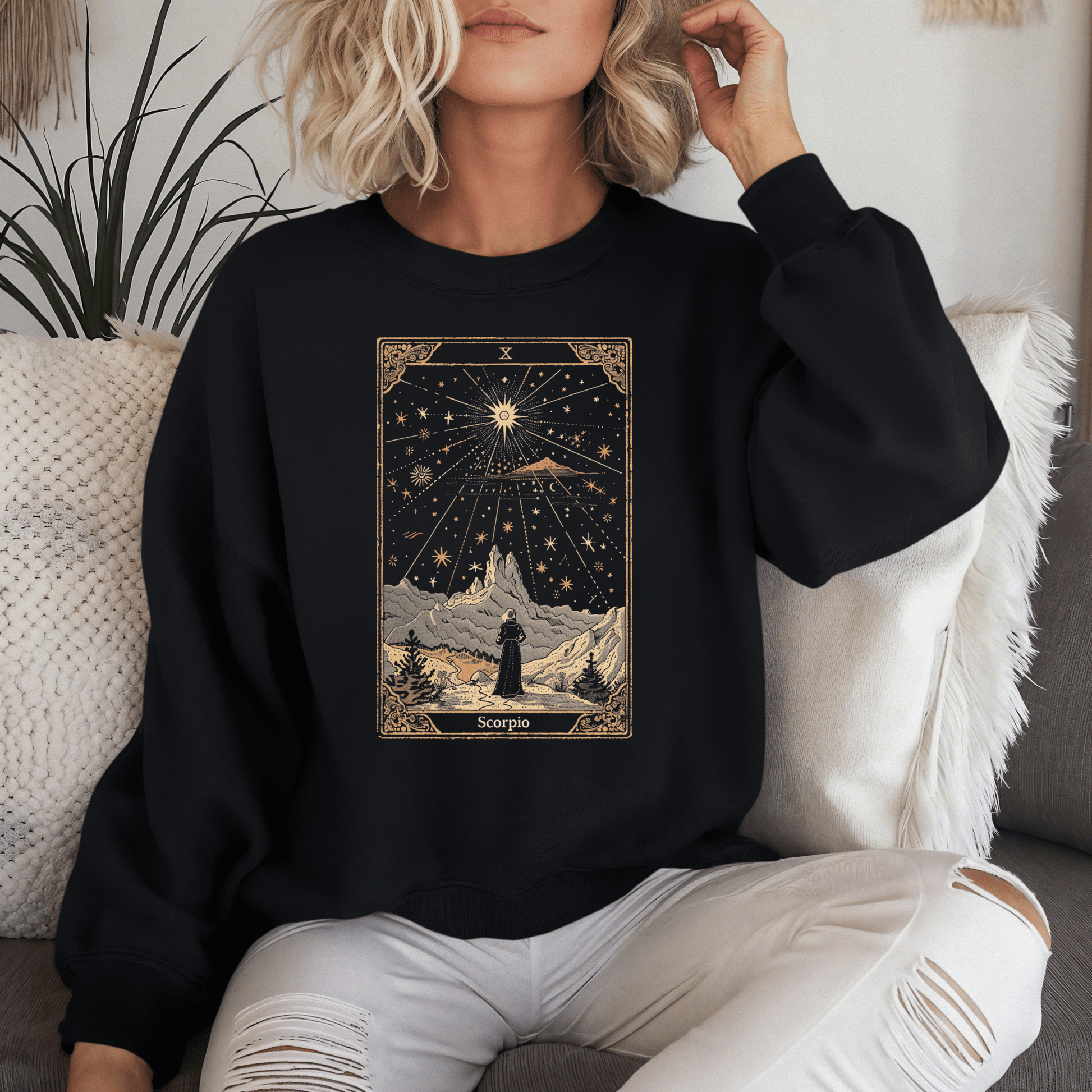 Sweatshirt The Ambitious Visionary Scorpio Extra Soft Sweater