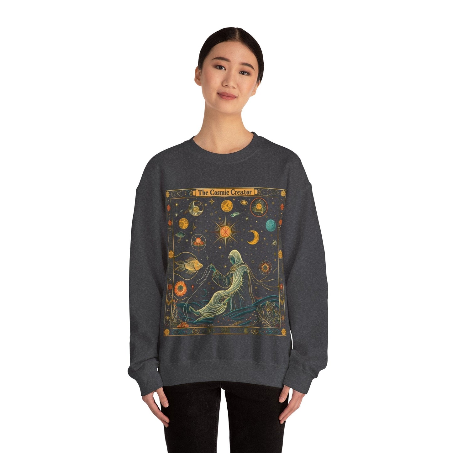 Sweatshirt The Cosmic Creator Soft Pisces Sweater