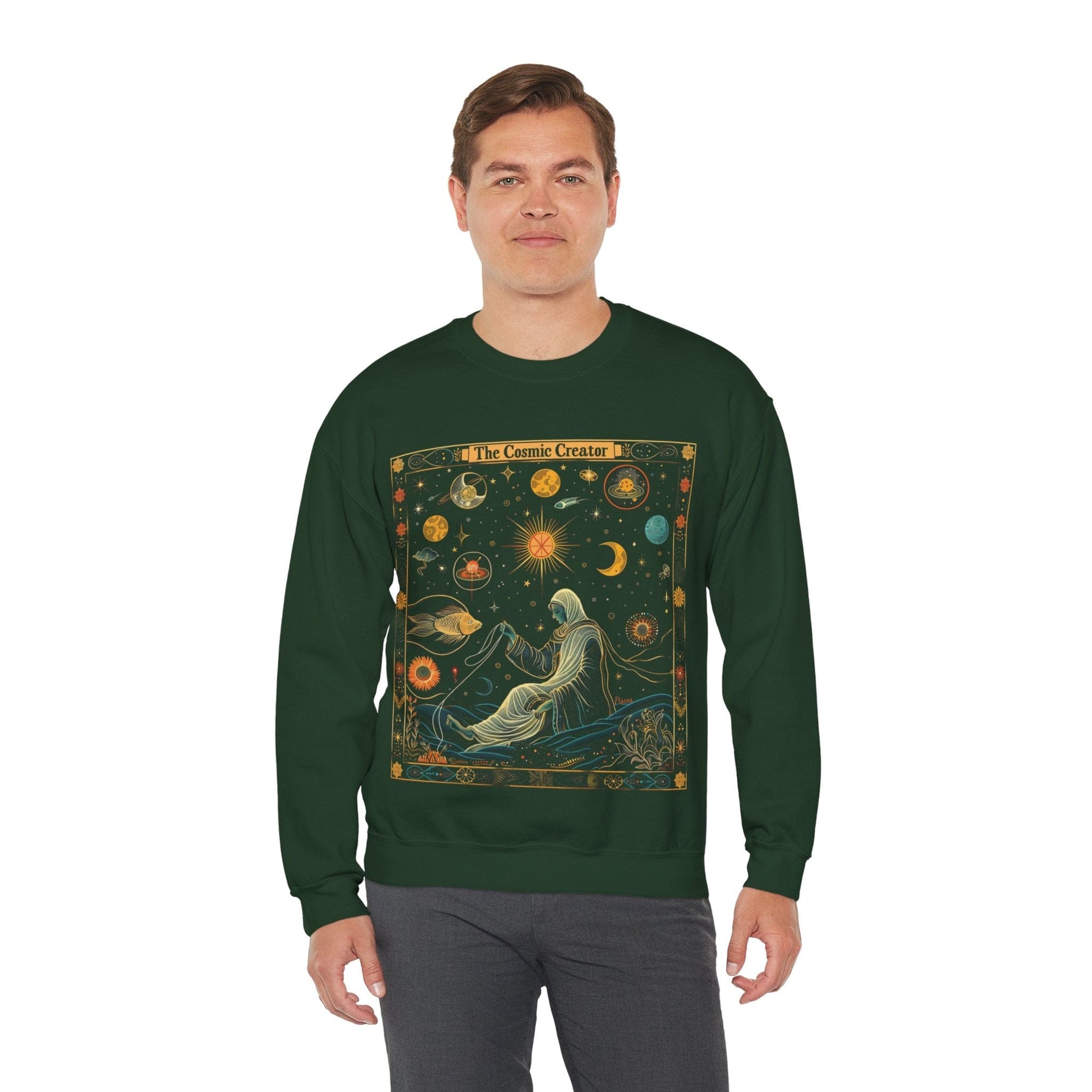 Sweatshirt The Cosmic Creator Soft Pisces Sweater