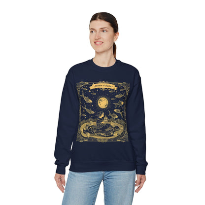 Sweatshirt The Dreamer of the Depths Soft Pisces Sweater