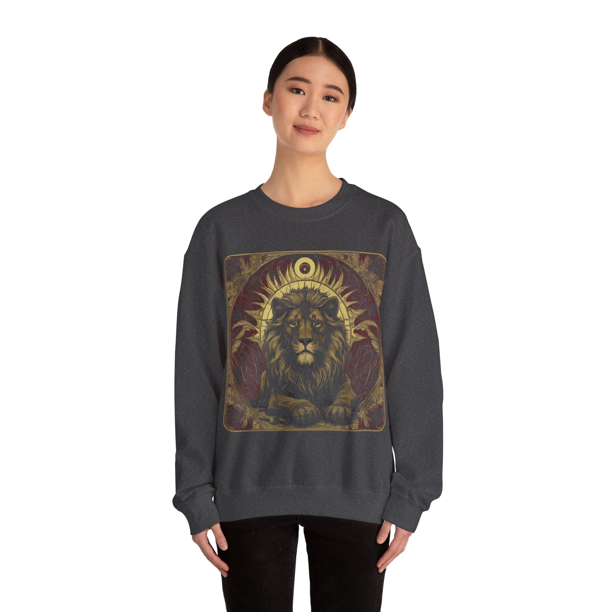 Sweatshirt The Royalty Sun Tarot Card Leo Soft Sweater