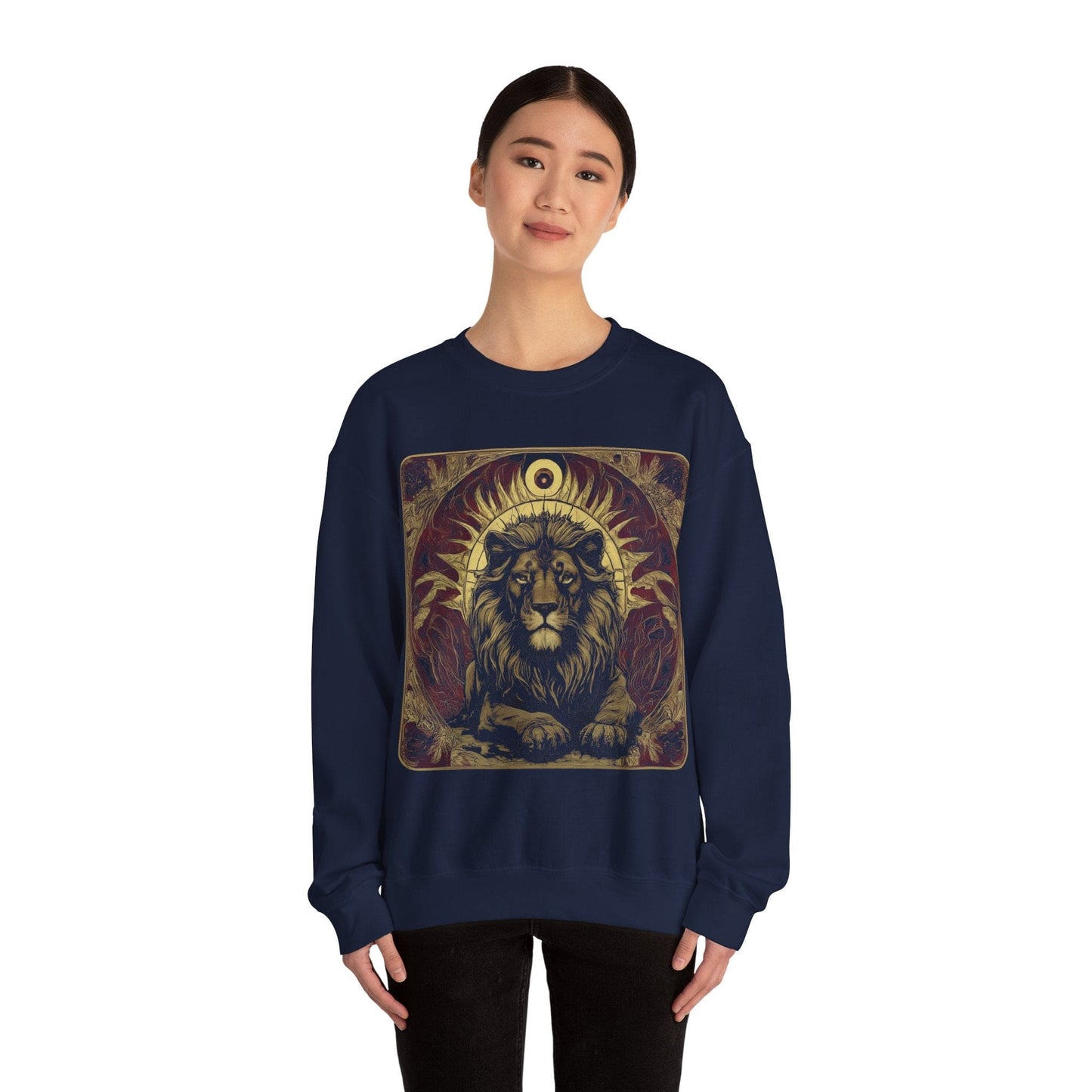 Sweatshirt The Royalty Sun Tarot Card Leo Soft Sweater