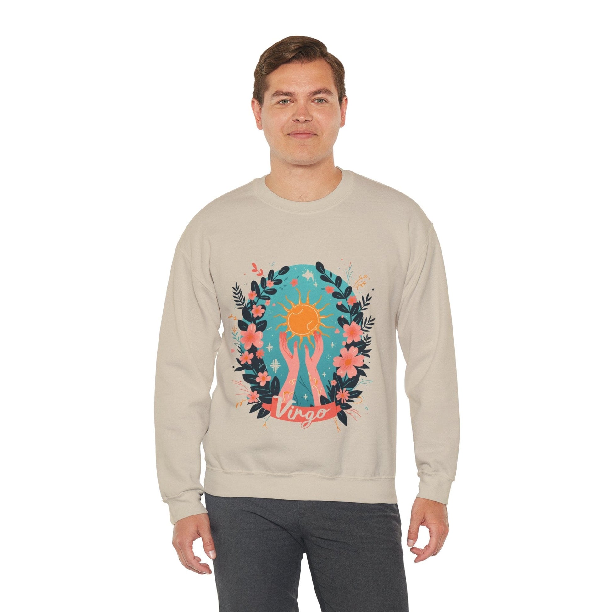 Sweatshirt Virgo Vitality Sweater: Nurturing Warmth