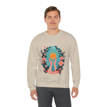 Sweatshirt Virgo Vitality Sweater: Nurturing Warmth