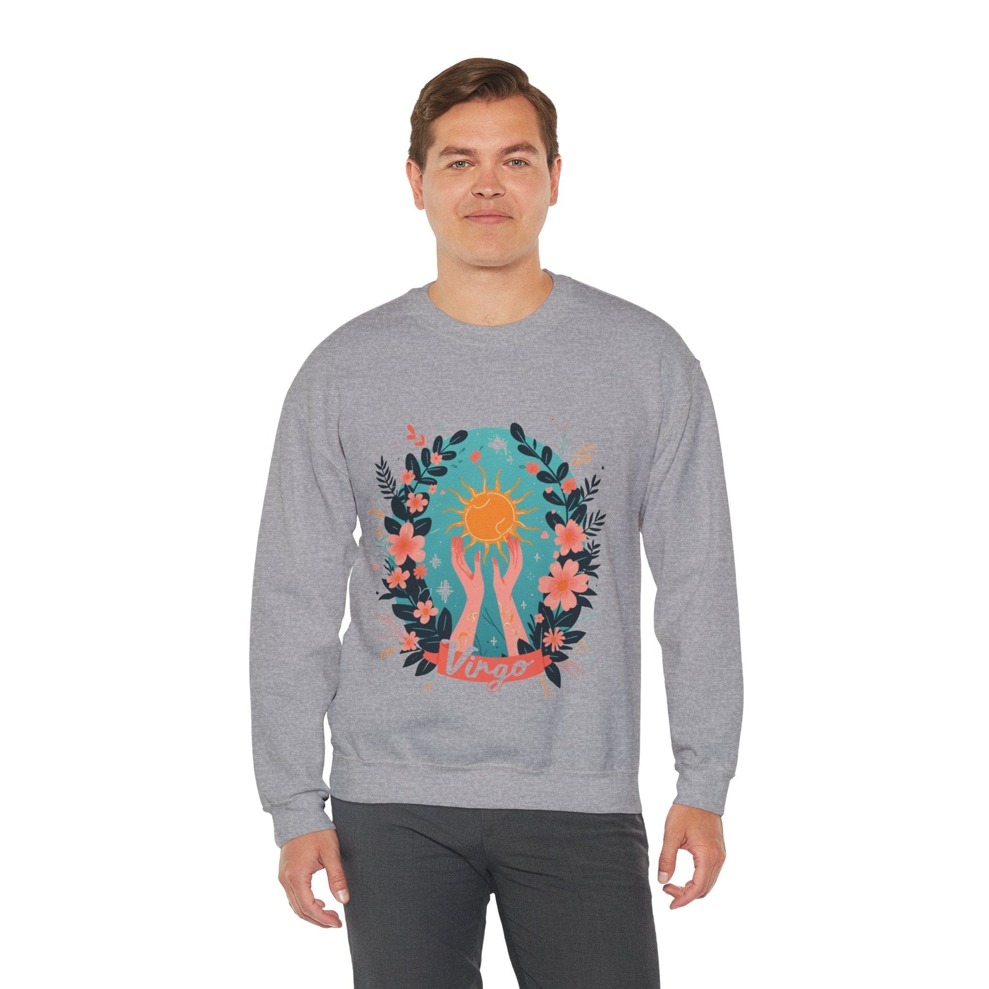 Sweatshirt Virgo Vitality Sweater: Nurturing Warmth