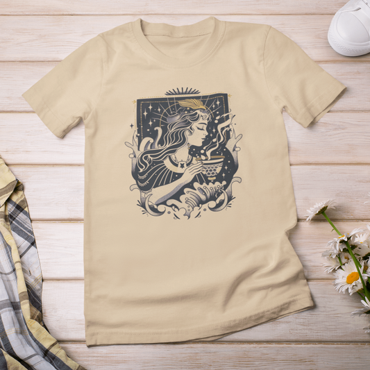 T-Shirt Aquarian Dreams TShirt: Whispers of the Water Bearer