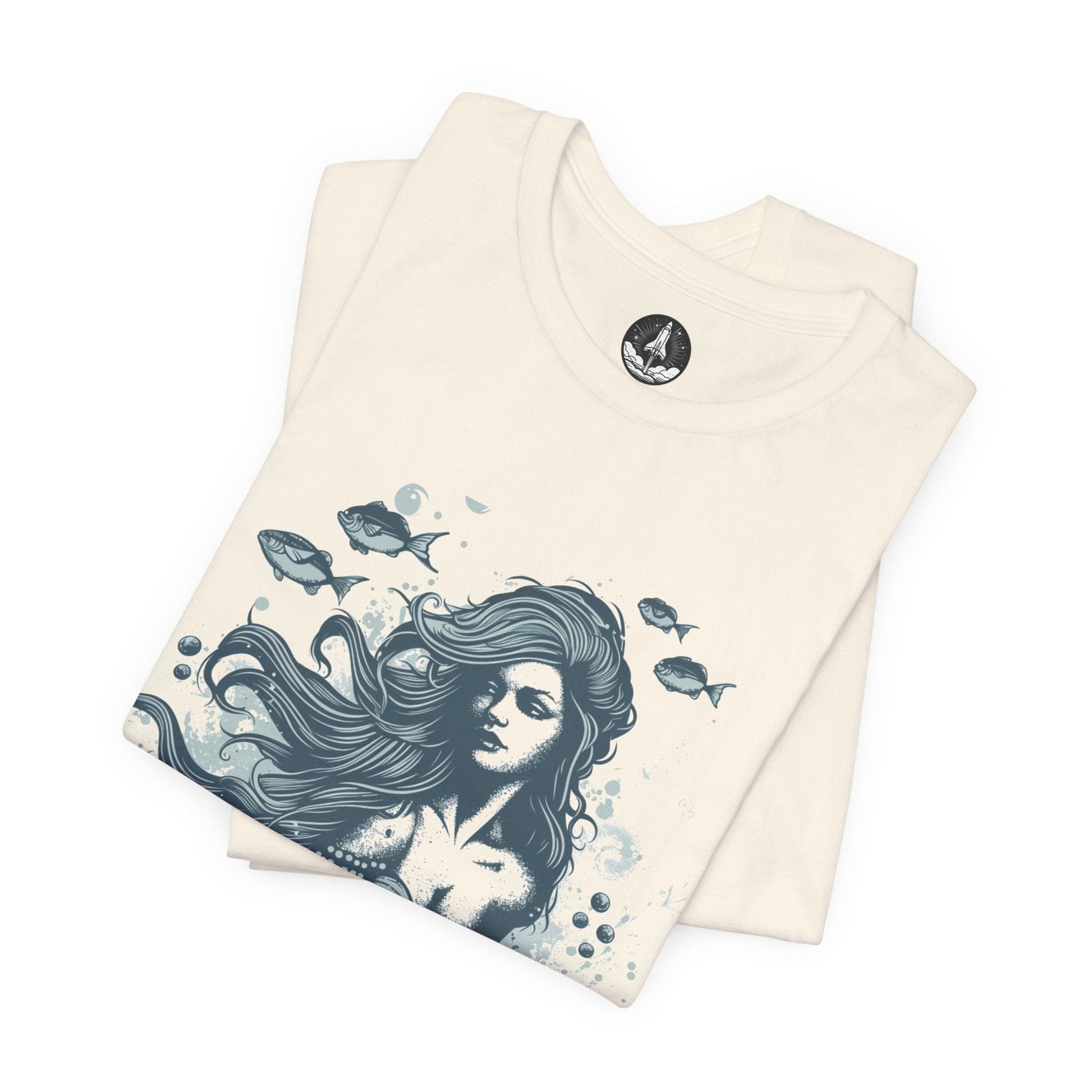 T-Shirt Aquarius Siren T-Shirt: Enchanting Depths for the Visionary Spirit