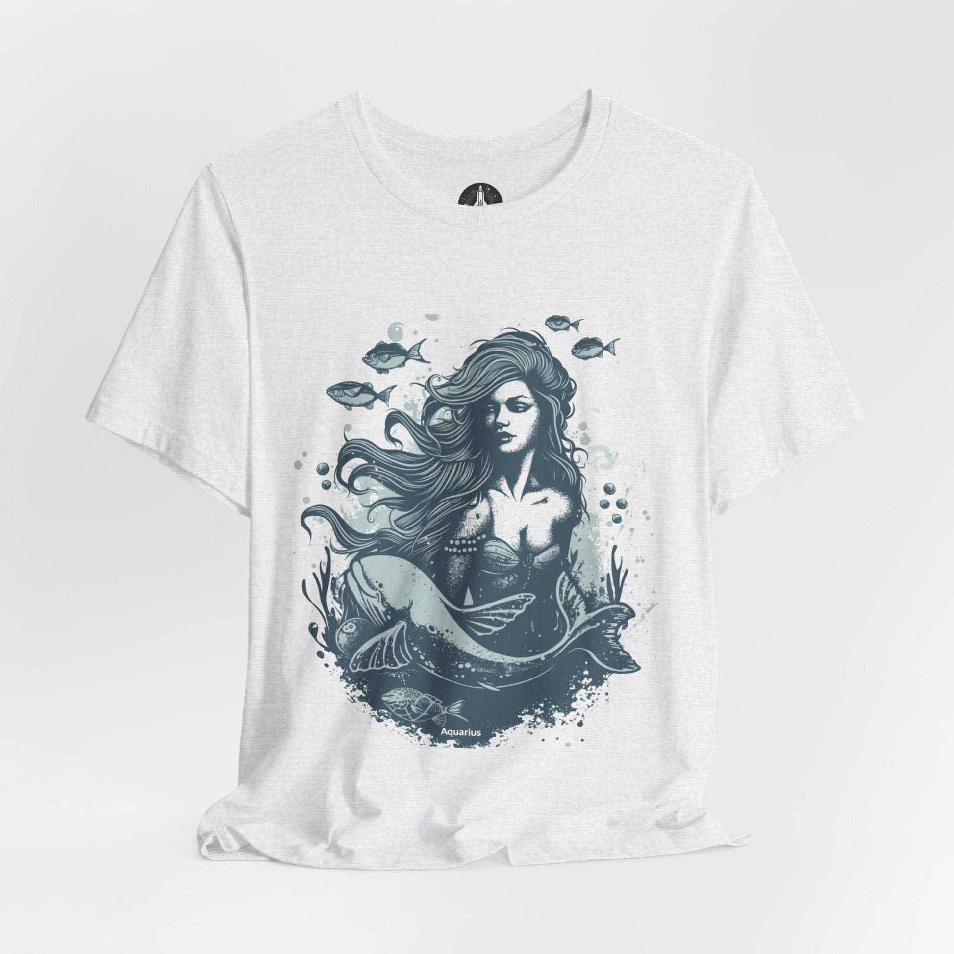 T-Shirt Aquarius Siren T-Shirt: Enchanting Depths for the Visionary Spirit