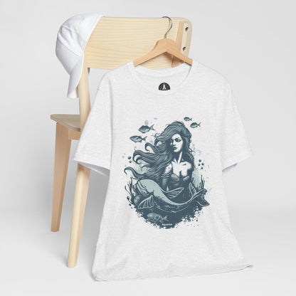 T-Shirt Aquarius Siren T-Shirt: Enchanting Depths for the Visionary Spirit