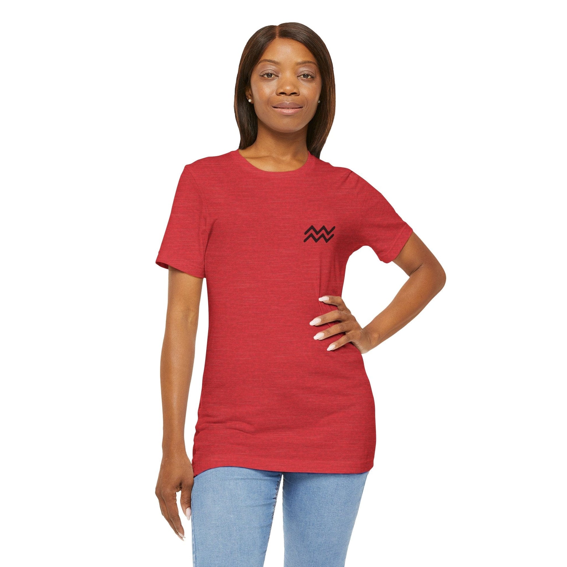T-Shirt Aquarius Zodiac T-Shirt: Embrace Your Inner Visionary | Unisex & Cotton
