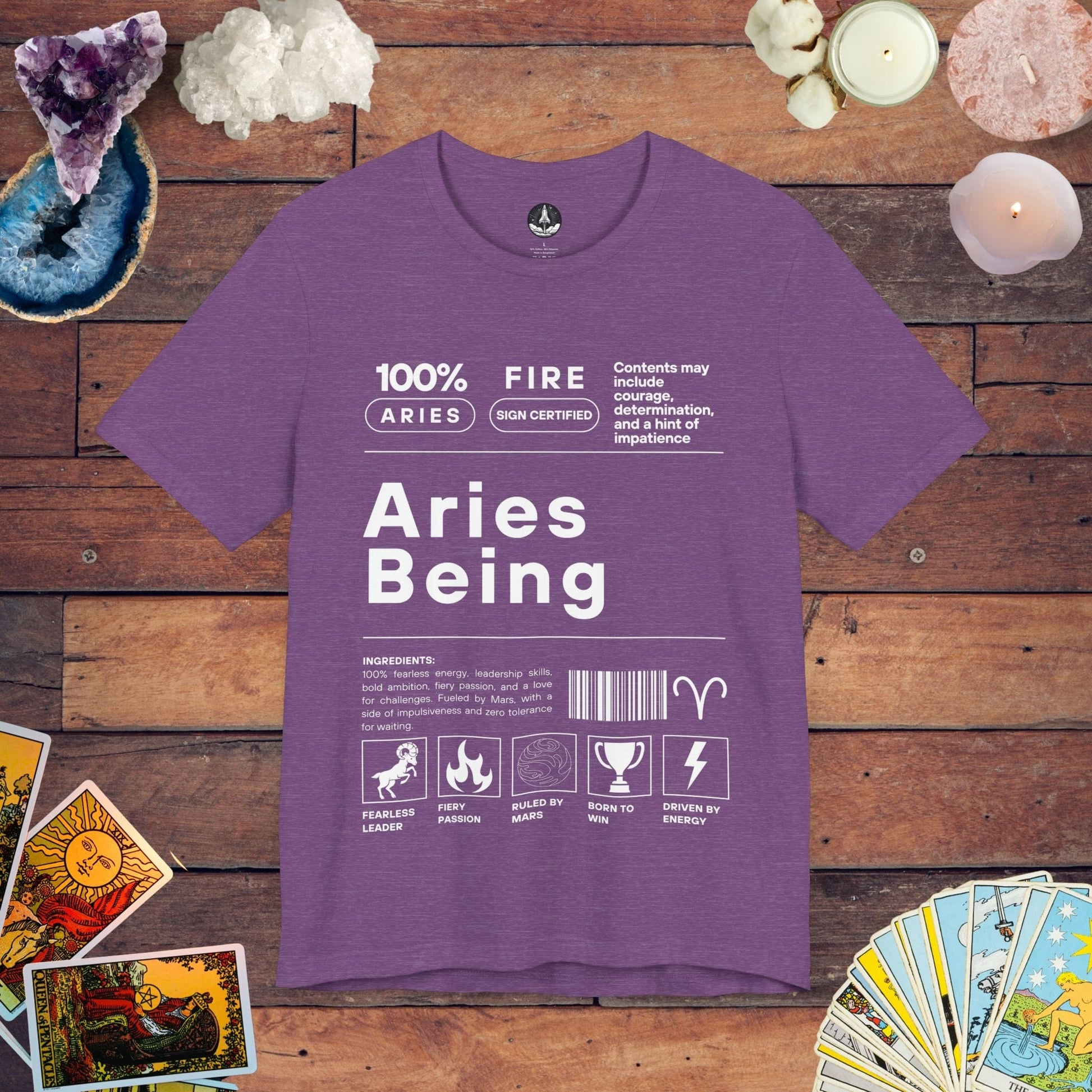 T-Shirt Aries Being - Bold Zodiac-Inspired T-Shirt