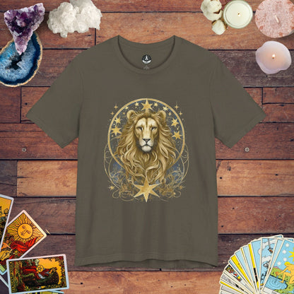 T-Shirt Army / S Majestic Leo T-Shirt