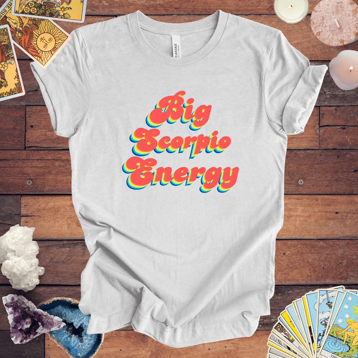 T-Shirt Ash / S Big Scorpio Energy T-Shirt