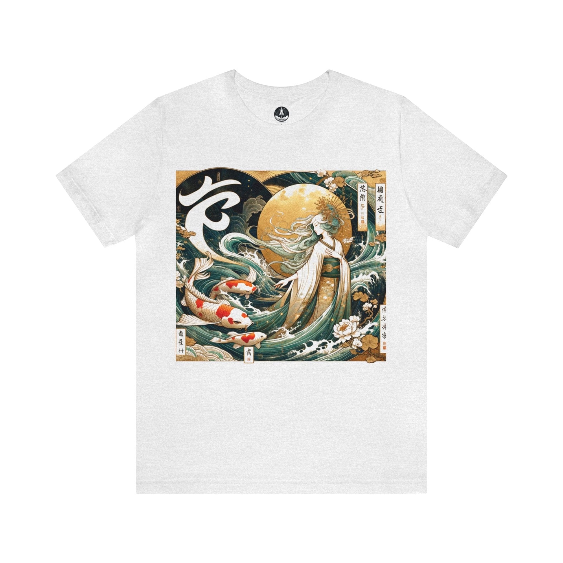 T-Shirt Ash / S Celestial Maiden Koi: Nihonga Virgo T-Shirt