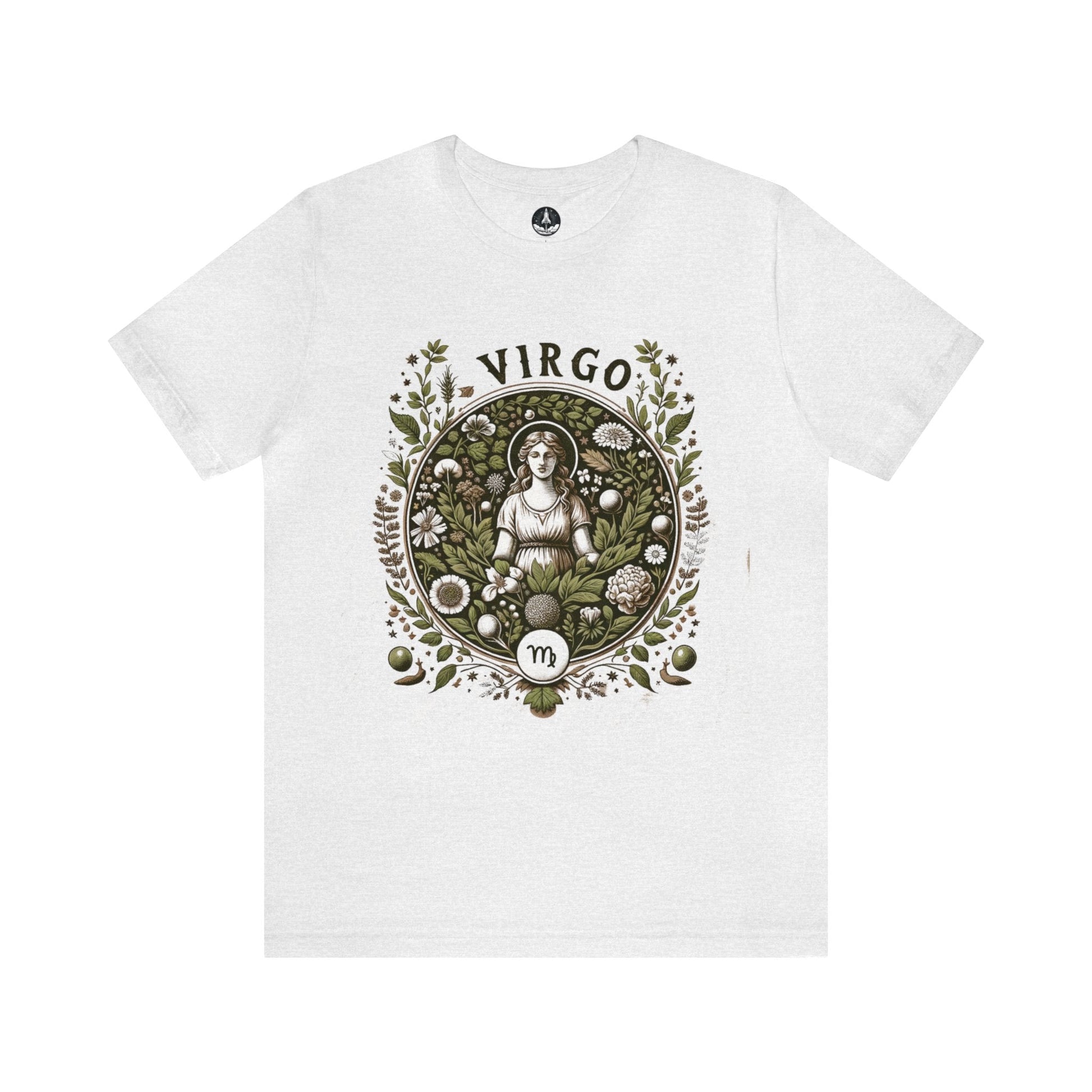 T-Shirt Ash / S Herbalist's Dream: The Botanical Virgo T-Shirt
