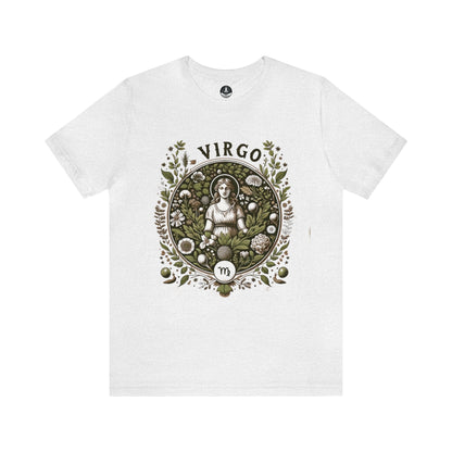 T-Shirt Ash / S Herbalist's Dream: The Botanical Virgo T-Shirt