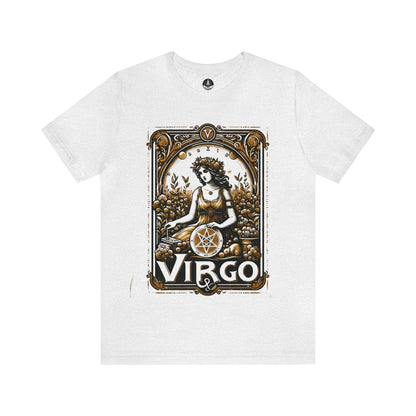 T-Shirt Ash / S Maiden of Pentacles: Virgo T-Shirt