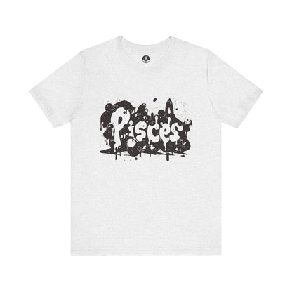T-Shirt Ash / S Piscean Inkflow TShirt: Depth of Imagination
