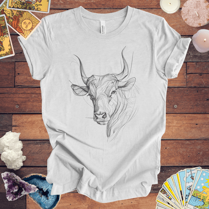 T-Shirt Ash / S Taurus Essence: Zodiac T-Shirt