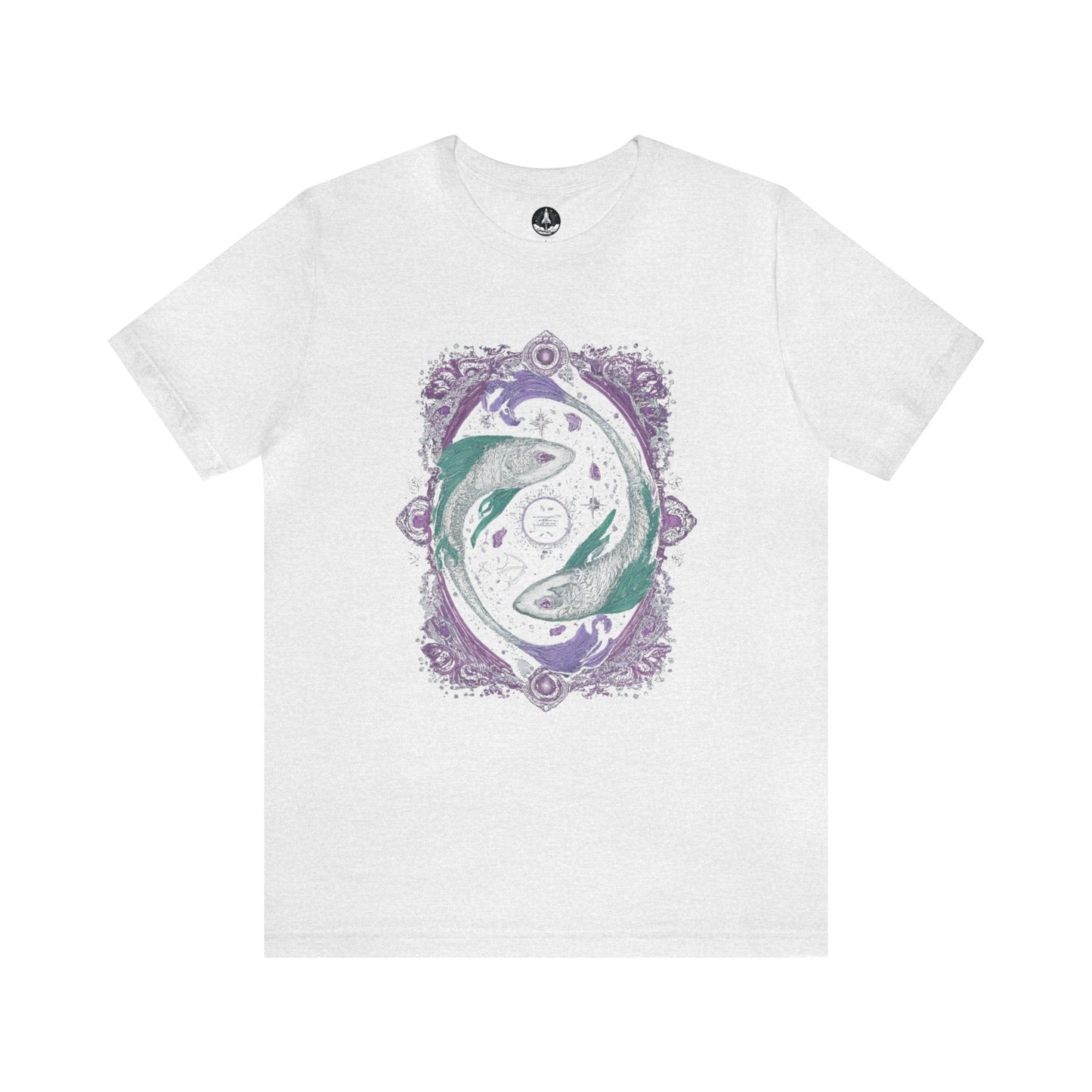 T-Shirt Ash / S The Moonlit Pisces T-Shirt