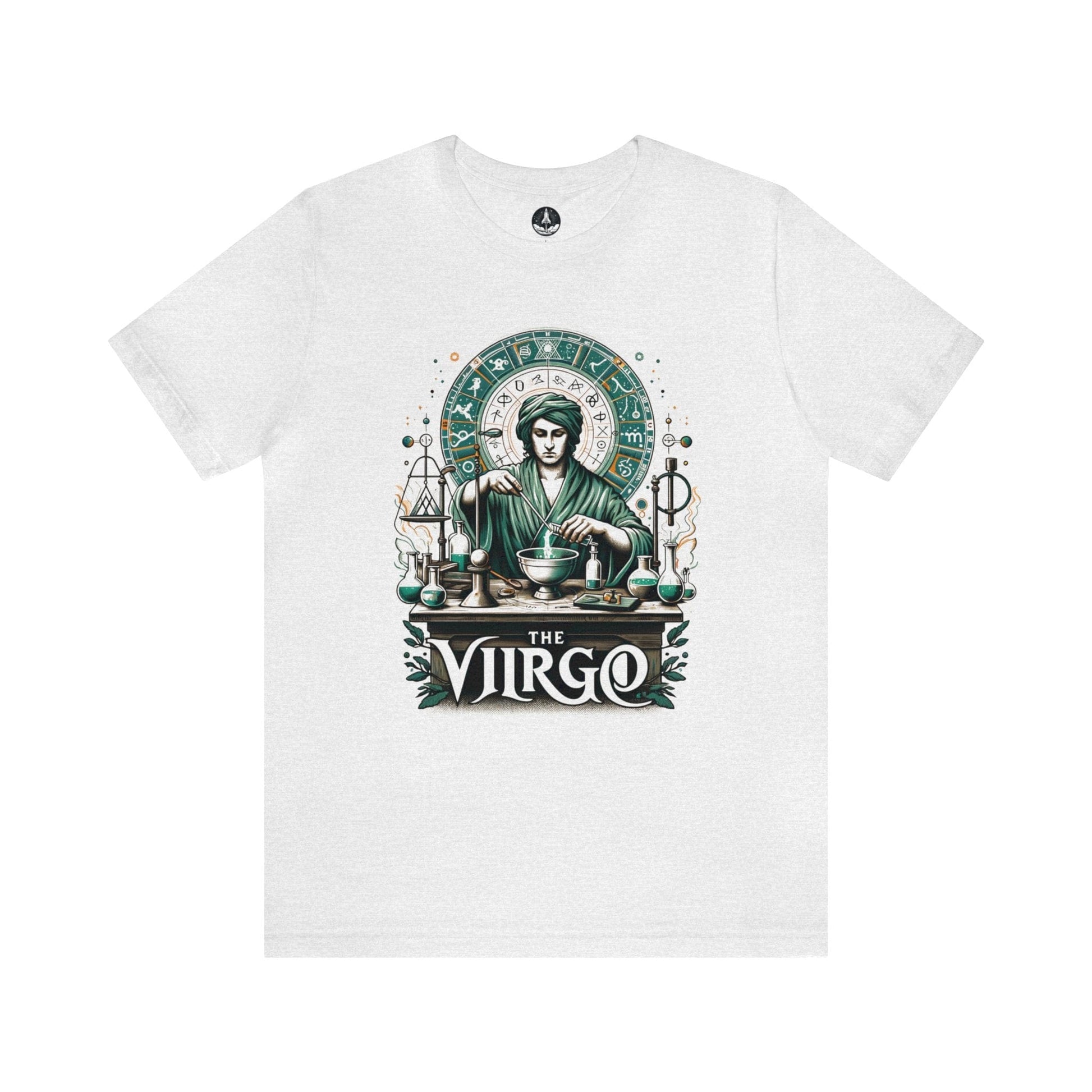 T-Shirt Ash / S The Virgo Oracle: Guidance of the Maiden Tarot T-Shirt