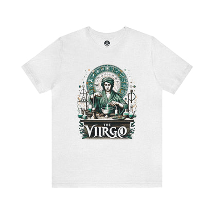 T-Shirt Ash / S The Virgo Oracle: Guidance of the Maiden Tarot T-Shirt