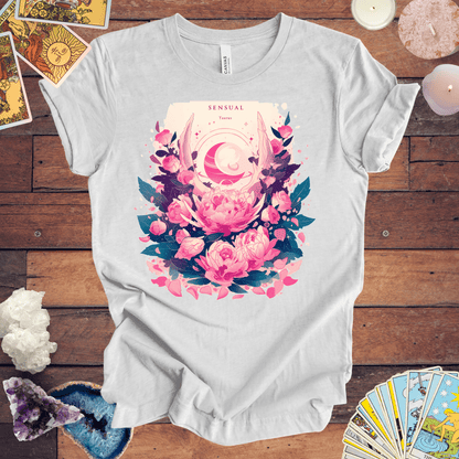 T-Shirt Ash / S Venus in Taurus: Sensual Astrology T-Shirt