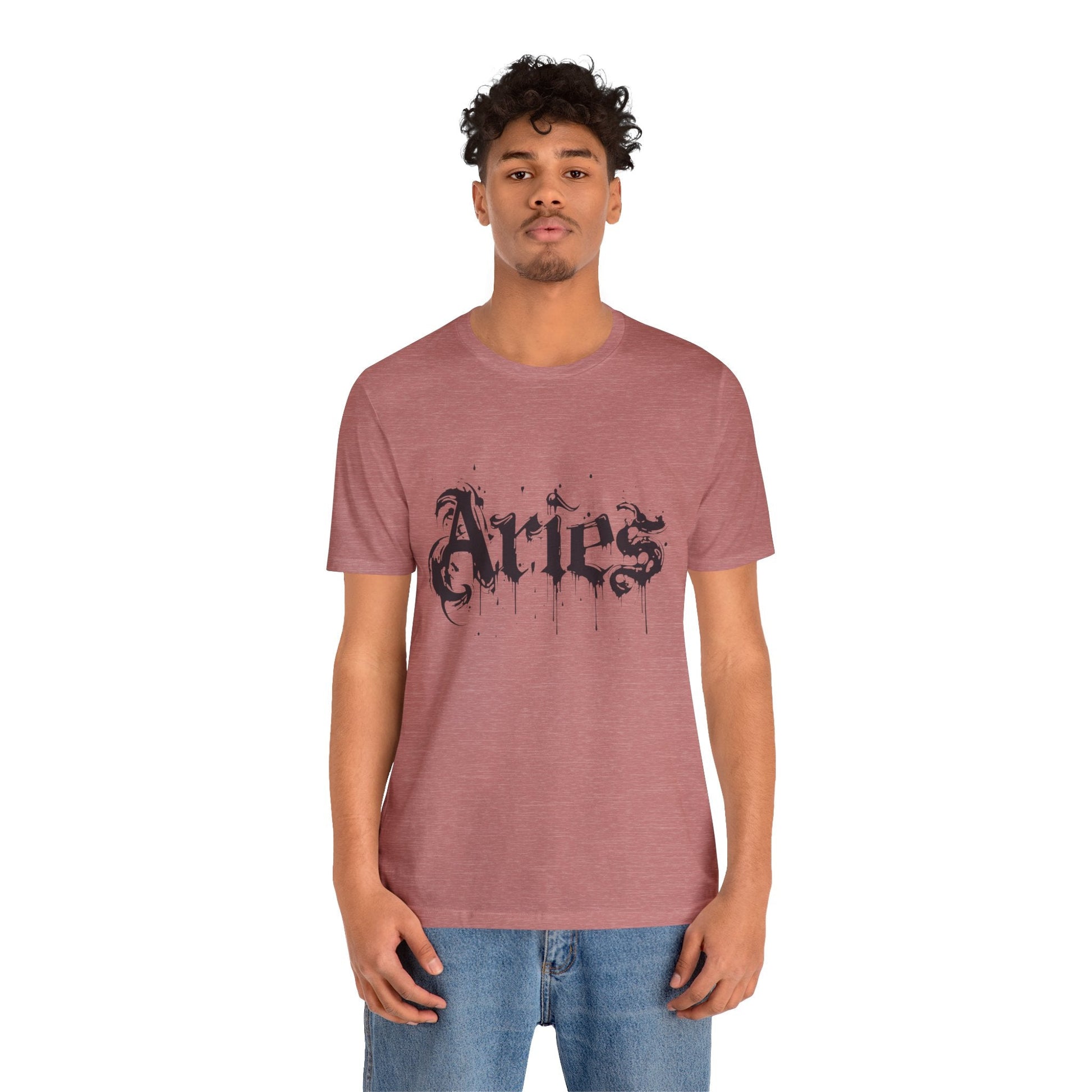 T-Shirt Astro Splash Aries TShirt - Zodiac Meets Street Art