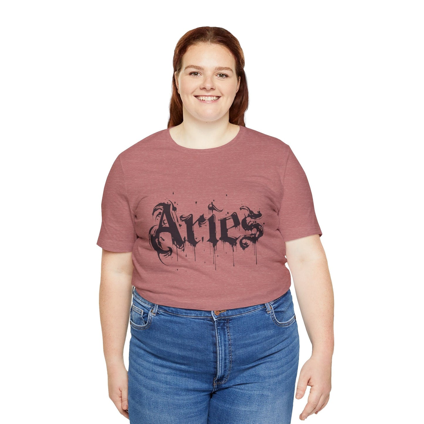 T-Shirt Astro Splash Aries TShirt - Zodiac Meets Street Art