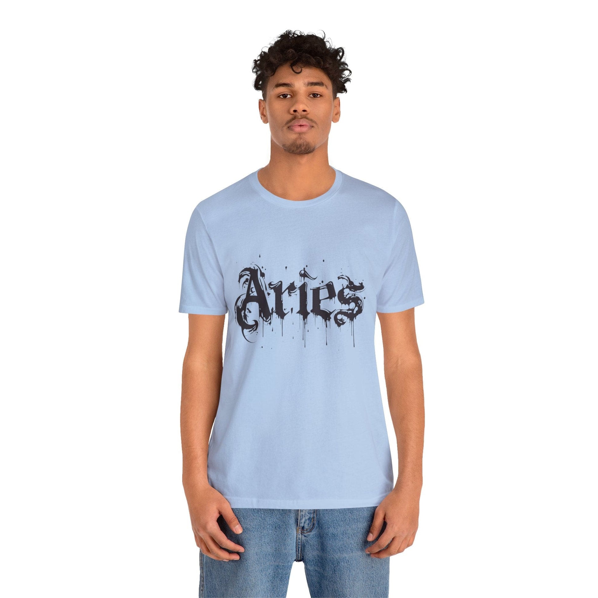 T-Shirt Astro Splash Aries TShirt - Zodiac Meets Street Art