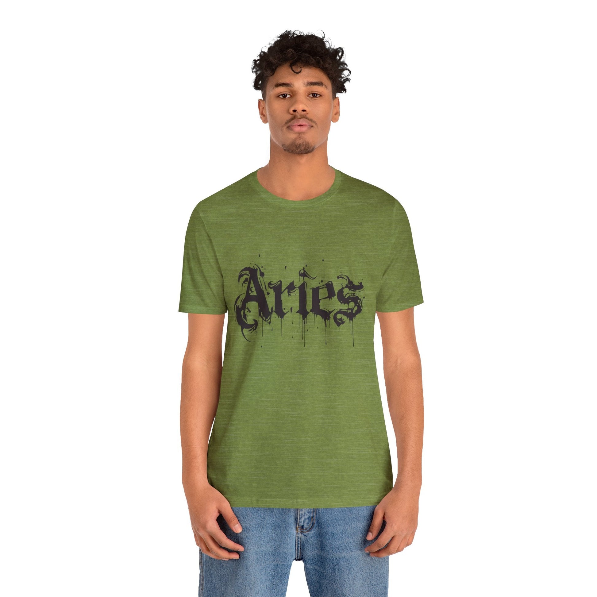 T-Shirt Astro Splash Aries TShirt - Zodiac Meets Street Art