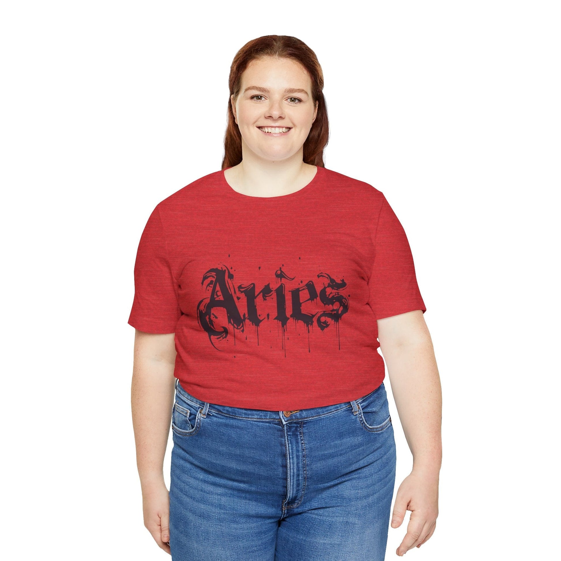 T-Shirt Astro Splash Aries TShirt - Zodiac Meets Street Art