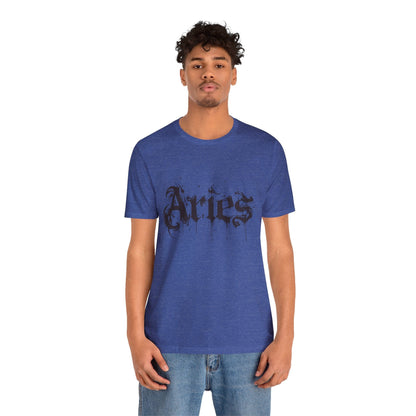 T-Shirt Astro Splash Aries TShirt - Zodiac Meets Street Art