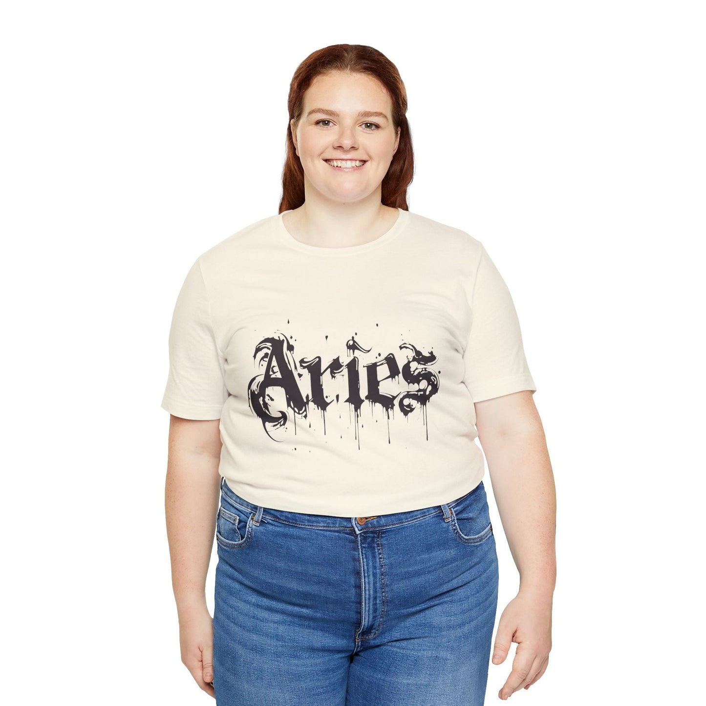 T-Shirt Astro Splash Aries TShirt - Zodiac Meets Street Art