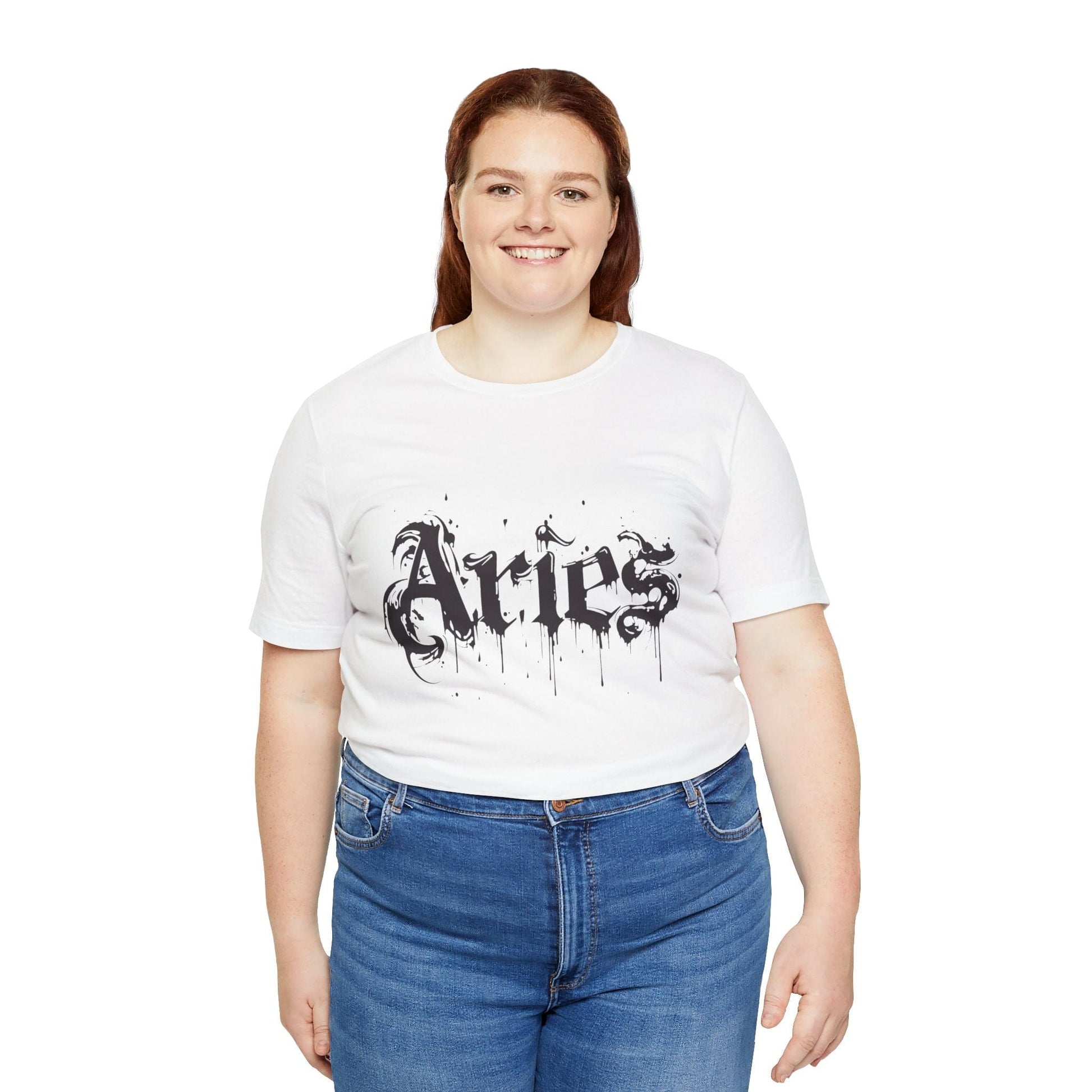 T-Shirt Astro Splash Aries TShirt - Zodiac Meets Street Art