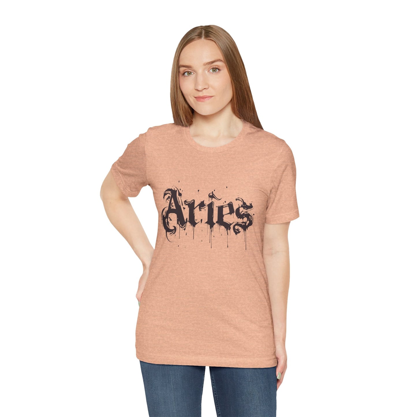 T-Shirt Astro Splash Aries TShirt - Zodiac Meets Street Art