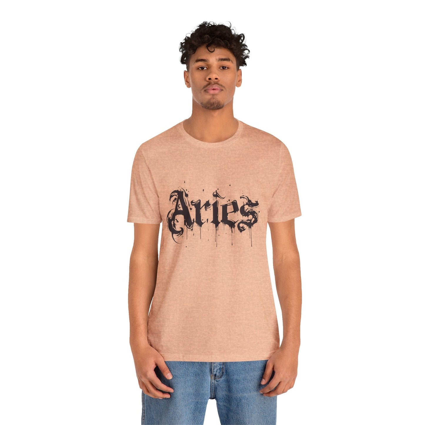 T-Shirt Astro Splash Aries TShirt - Zodiac Meets Street Art