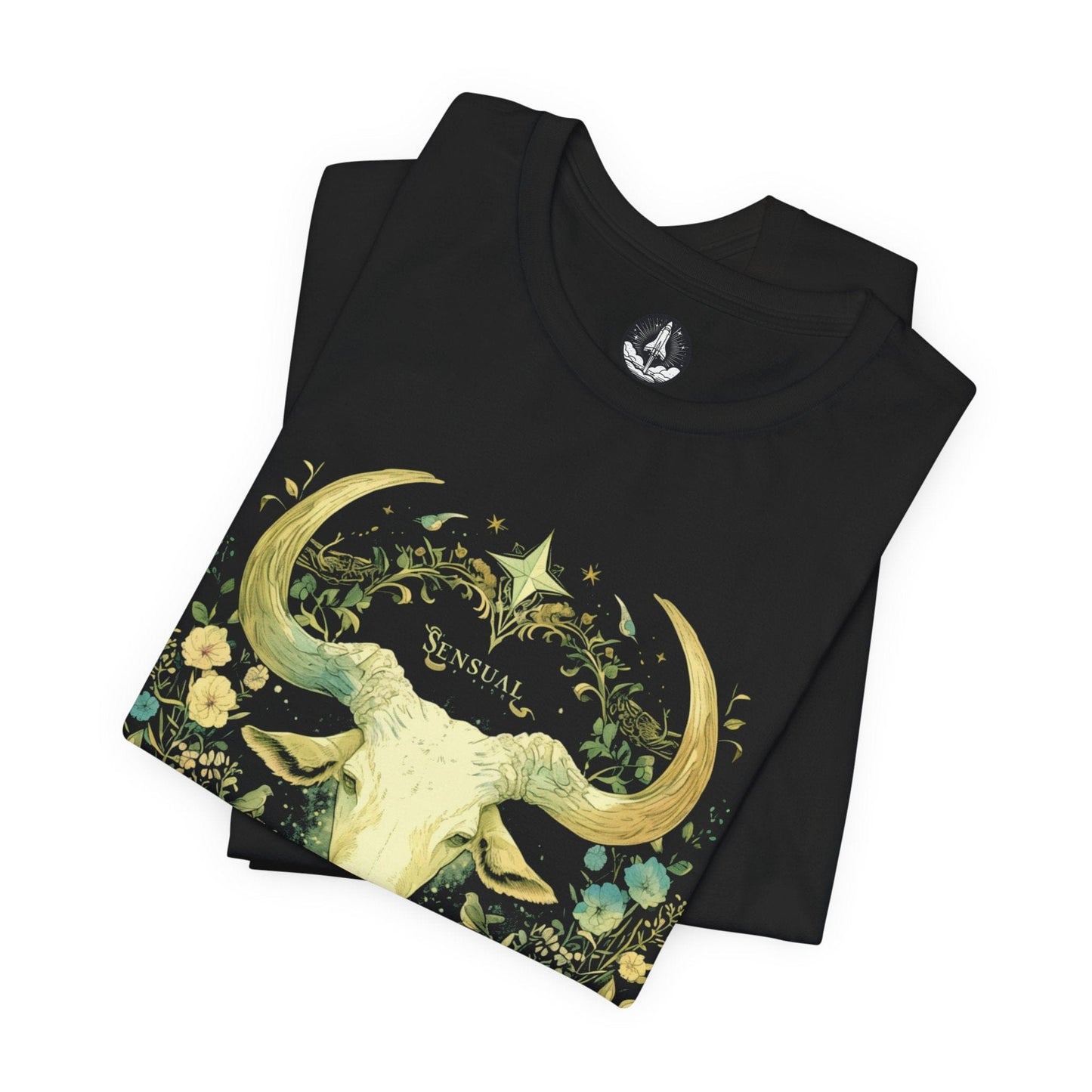 T-Shirt Astrological Blossom: Taurus Garden Tee