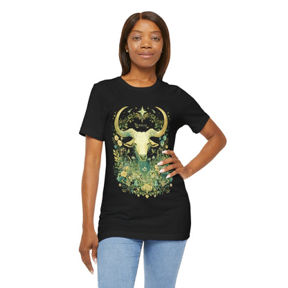 T-Shirt Astrological Blossom: Taurus Garden Tee