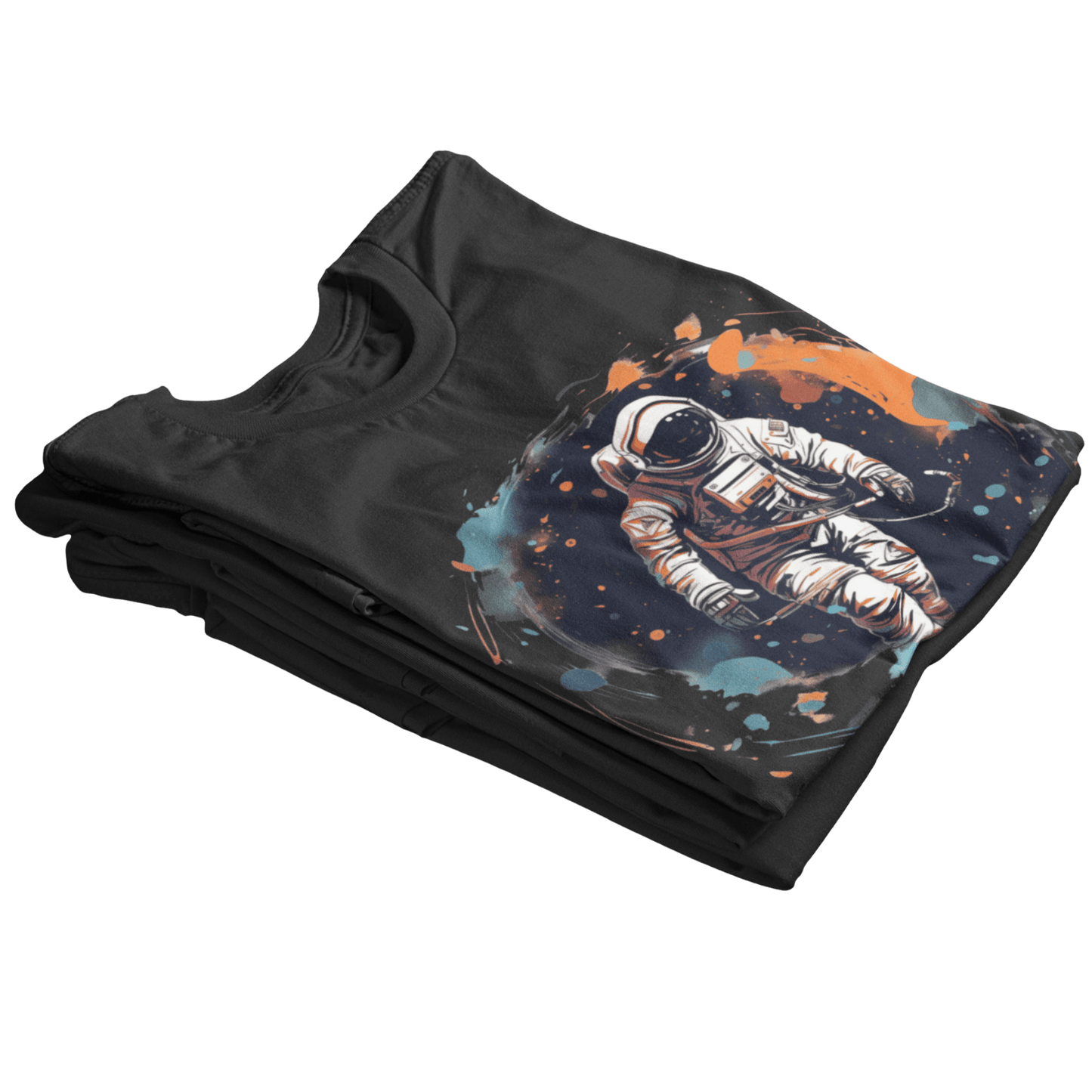 T-Shirt Astronaut: Cosmic Swirl T-Shirt