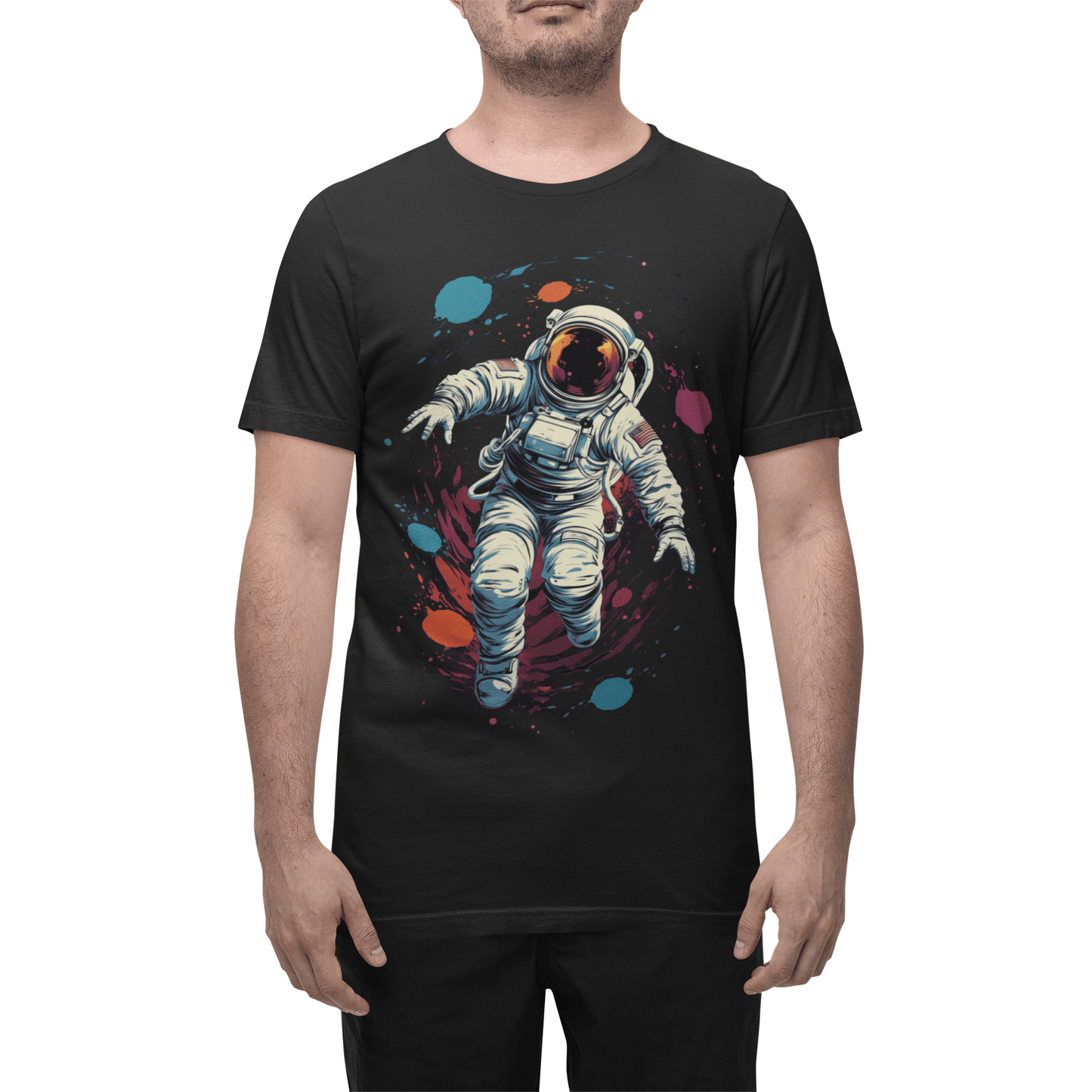 T-Shirt Astronaut Planetary Swirls T-Shirt