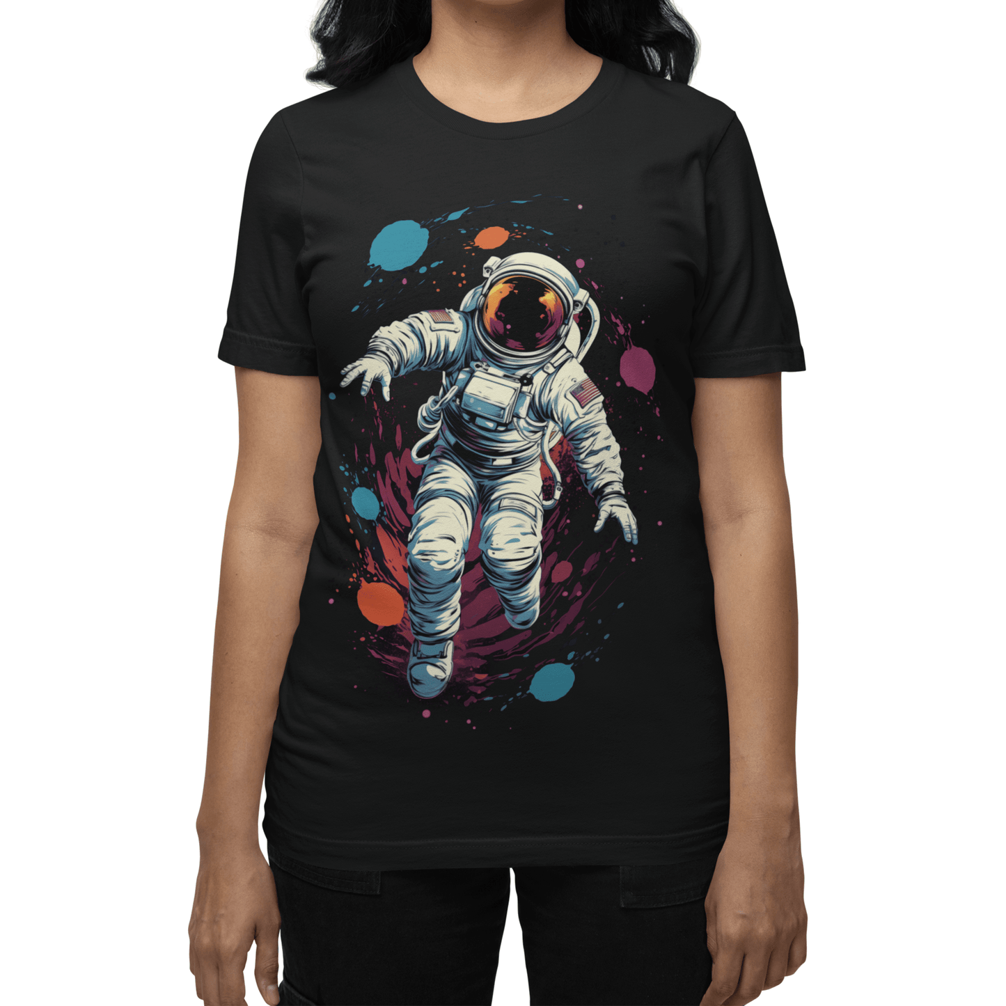 T-Shirt Astronaut Planetary Swirls T-Shirt