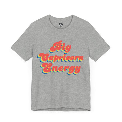 T-Shirt Athletic Heather / S Big Capricorn Energy T-Shirt