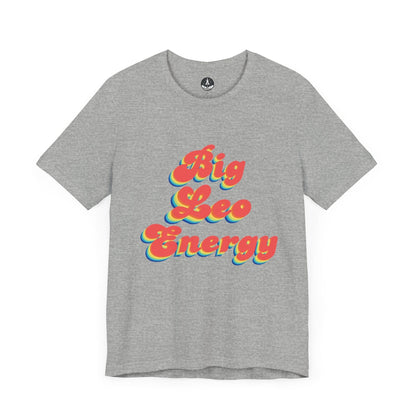 T-Shirt Athletic Heather / S Big Leo Energy T-Shirt