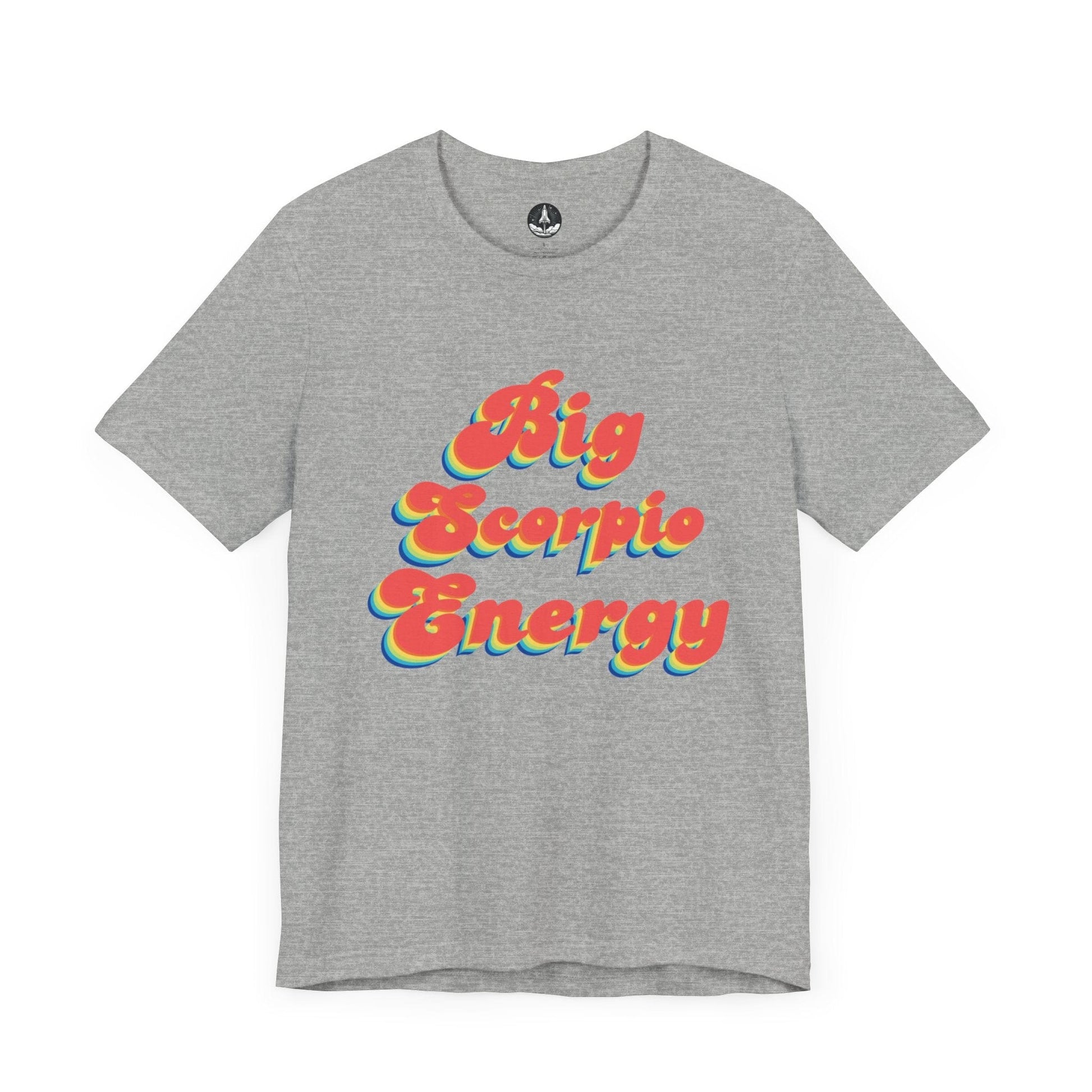 T-Shirt Athletic Heather / S Big Scorpio Energy T-Shirt